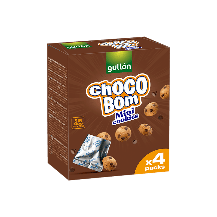 Choco Bom Mini Cookies 160 g | Distribución Mayorista