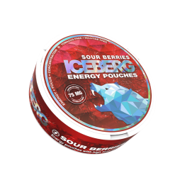 Saquetas Energéticas Sour Berries Iceberg - Distribución Mayorista