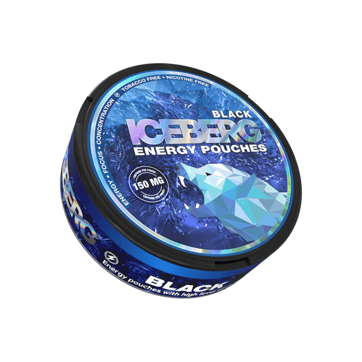 Black Iceberg Energy Pouches - Distribución Mayorista