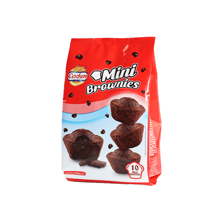 Mini Brownies Codan 6 uds - Distribución Mayorista