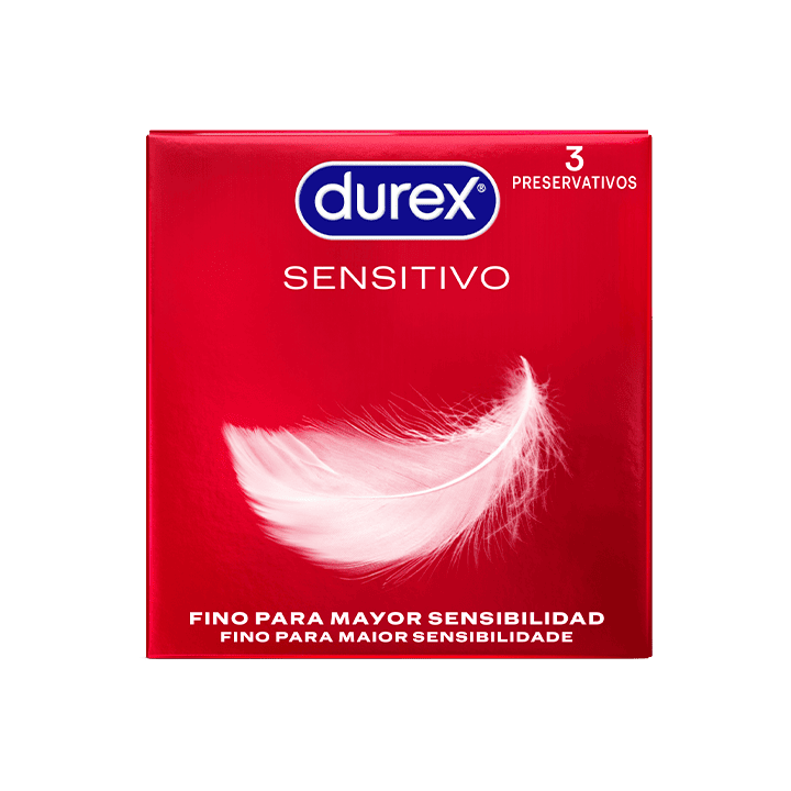 Durex Gevoelig Zacht 3 stuks | Distribución Mayorista