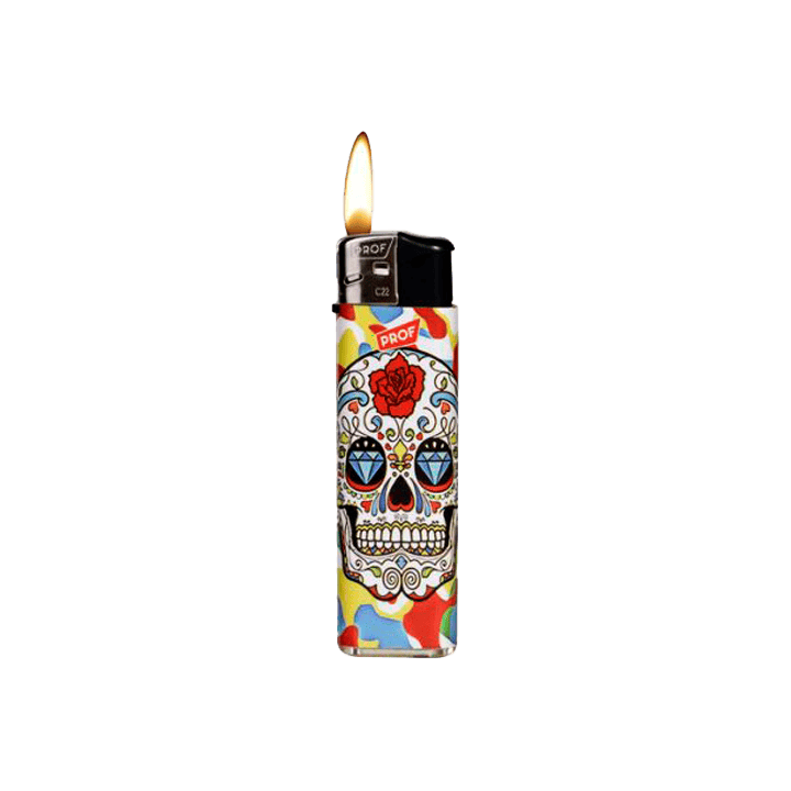 Electronic lighter Mexican Skulls | Distribución Mayorista