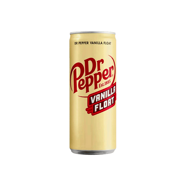 Dr Pepper Vanilla Float Sleek 330 ml | Distribución Mayorista