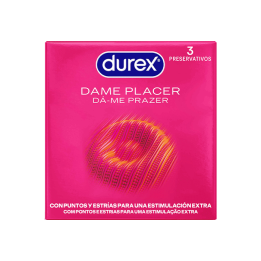 Durex Dame Plaisir 3 unités | Distribucion Mayorista