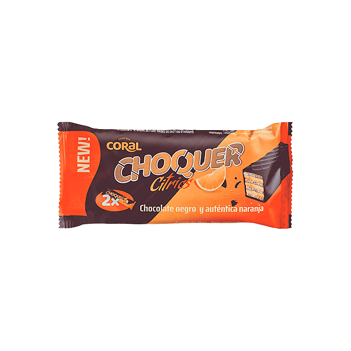 Choquer Orange Coral 52 g 2 pcs | Distribución Mayorista