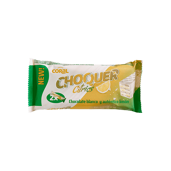 Choquer Citron Coral 52 g 2 pcs | Distribución Mayorista
