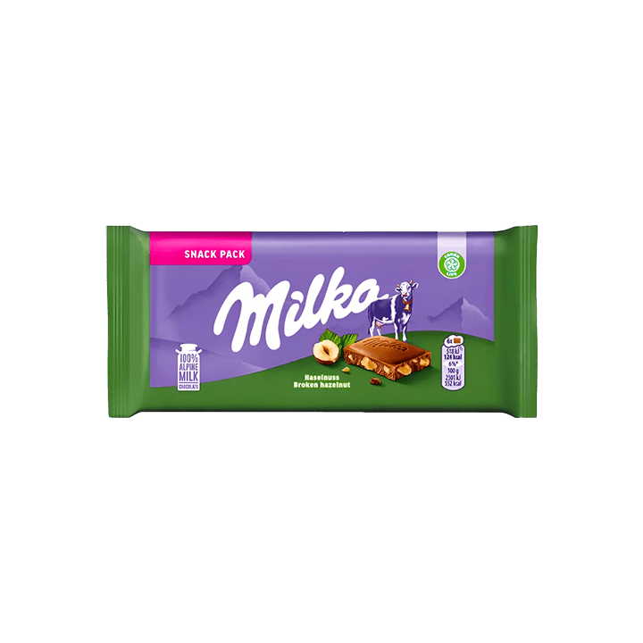 Milka Avellanas 45g-Distribución Mayorista