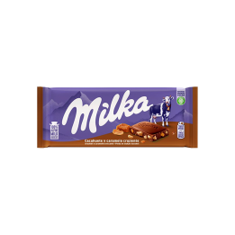 Milka Arachidi e Caramello Croccante 90 g | Distribucion Mayorista