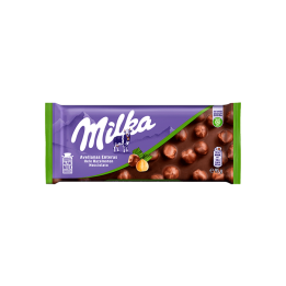 Milka Ganze Haselnüsse 95g - Distribución Mayorista