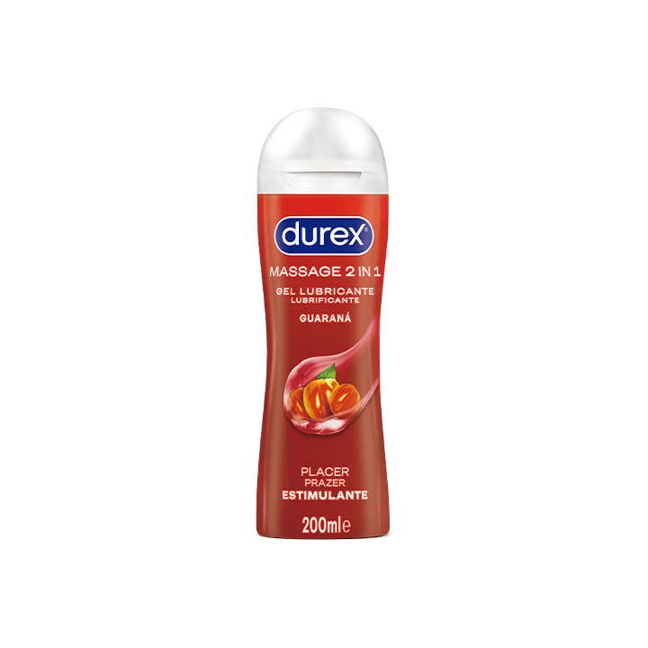 Durex Play Massage 2 en 1 Guarana Gel 200ml - Distribución Mayorista