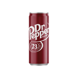 Dr Pepper Classic Sleek 330 ml | Distribución Mayorista