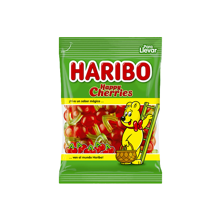 Caramelle gommose Happy Cherries 100 g | Distribucion Mayorista