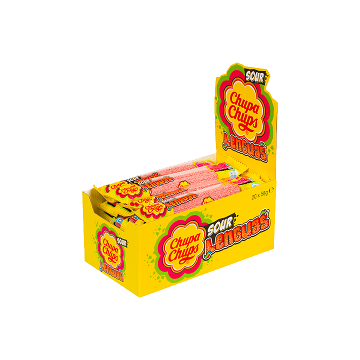Langues Chupa Chups 58g boîte