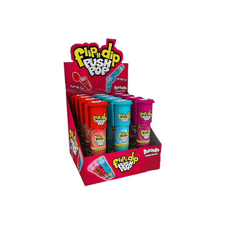 Flip Dip Push Pop BCB | Distribución Mayorista