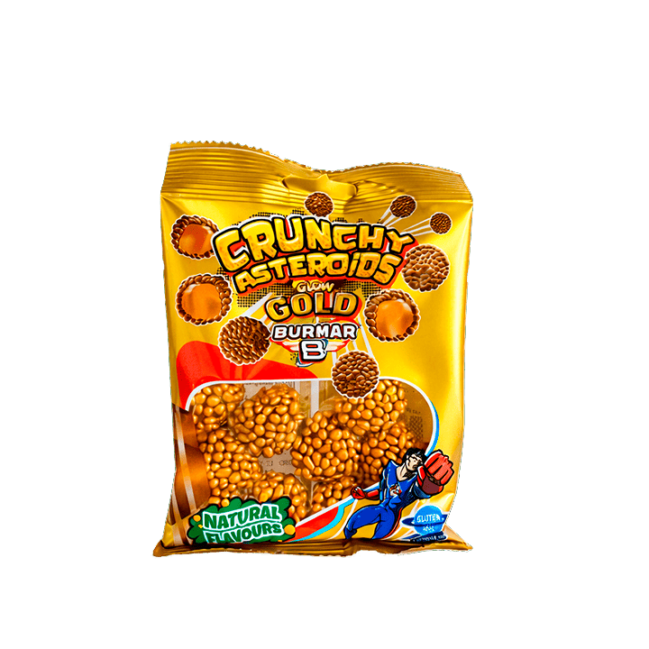 Crunchy Asteroids 90 g Burmar | Distribucion Mayorista