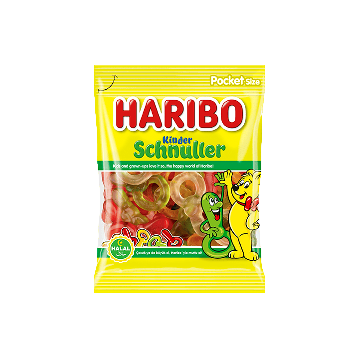 Haribo Schnuller Halal 100g | Distribución Mayorista