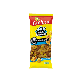 MisterCorn Mix Honing en Mosterd Smaak 97g Grefusa | Distribución Mayorista