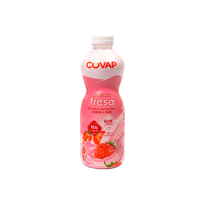 Aardbei Milkshake 250 ml Covap | Distribución Mayorista