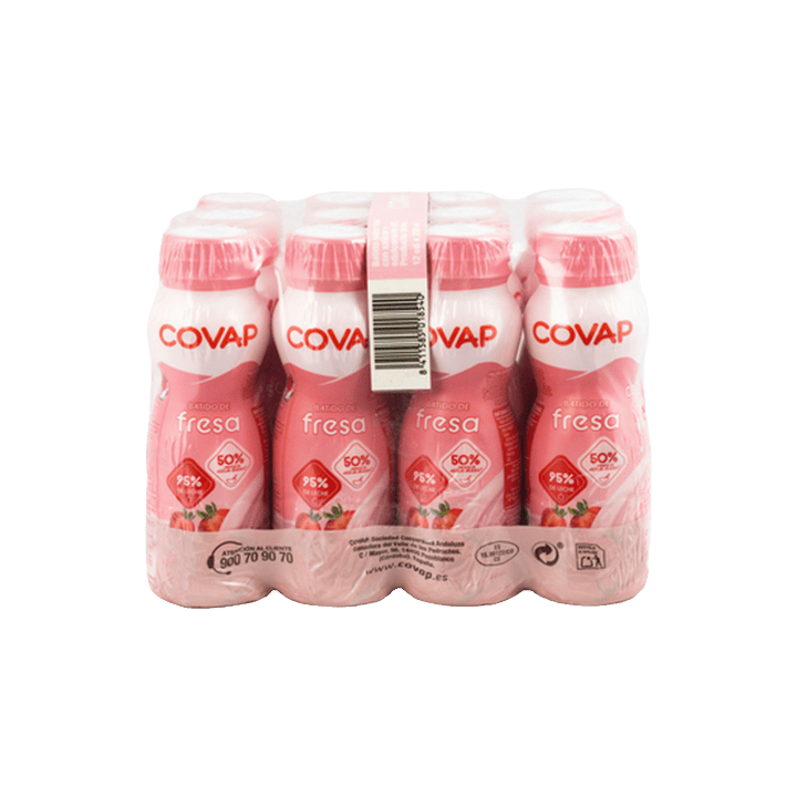 Aardbei Milkshake 250 ml Covap | Distribución Mayorista