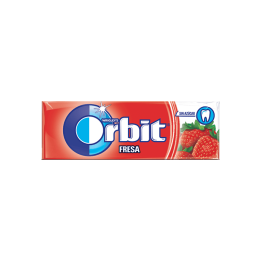 Orbit Dragee Strawberry 14g National - Distribución Mayorista