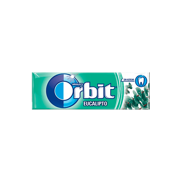 Orbit Dragée Eucalyptus 14 g | Distribucion Mayorista