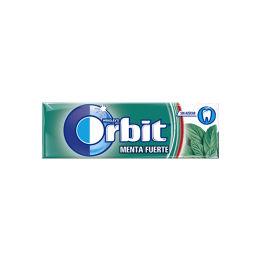 Orbit Dragée Menthe forte 14g - Distribución Mayorista