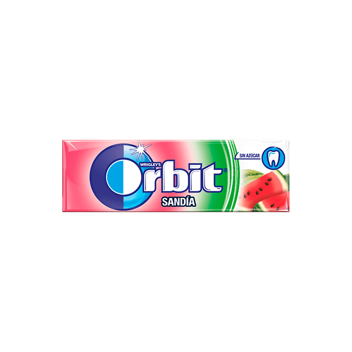 Orbit Gragea Sandía 14g Nacional - Distribución Mayorista
