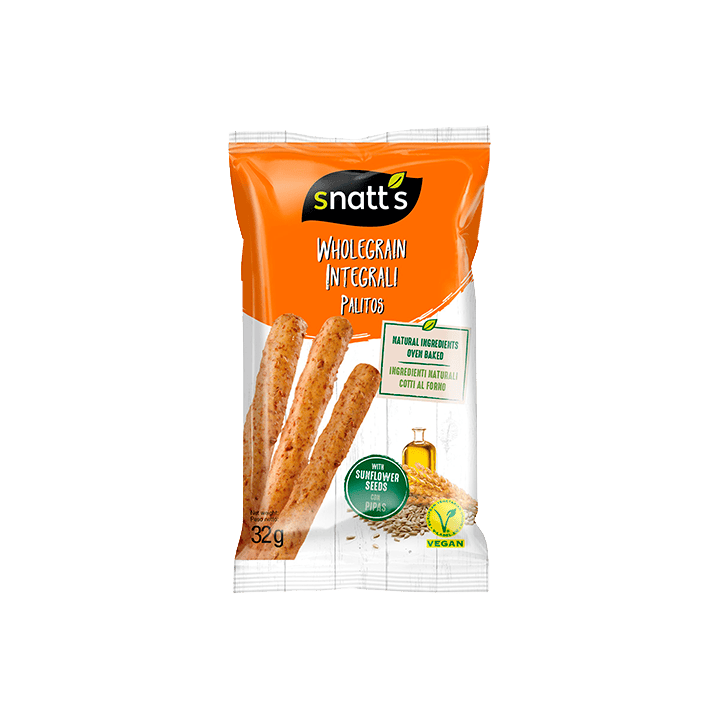Vollkorn-Brotsticks Snatt's 32 g | Distribución Mayorista