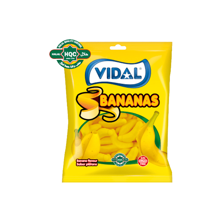 Banana 90 g Halal Vidal | Distribución Mayorista