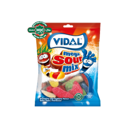Megasurtido Ácido Halal 90 g Vidal | Distribución Mayorista