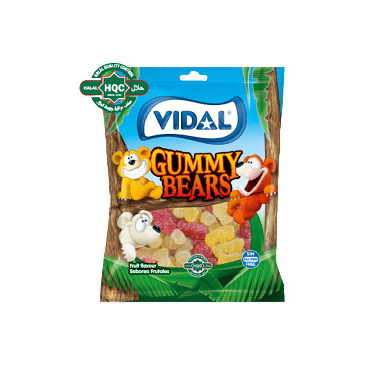 Ositos de gominola Halal 90 g Vidal | Distribución Mayorista