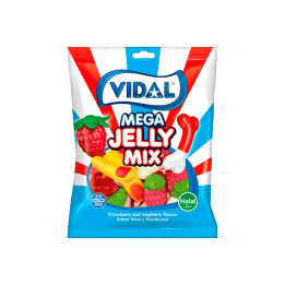 Mega Jelly Mix 90 g Halal Vidal | Distribución Mayorista