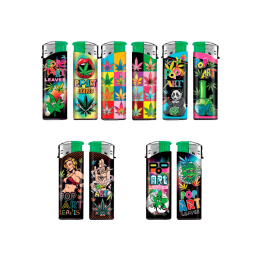 Briquet Dora Thématique Marihuana | Distribución Mayorista