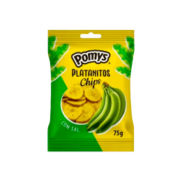 Chips de banane salées Platanitos 75 g Pomys | Distribución Mayorista