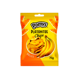 Platanitos Chips Dulces 75 g Pomys | Distribución Mayorista