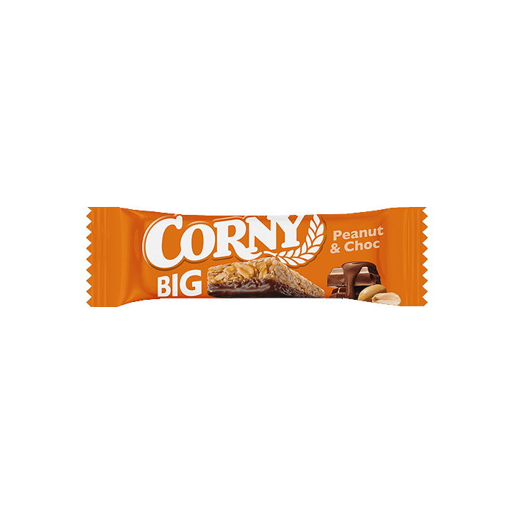 Pinda- en chocoladereep 50 g Corny | Distribución Mayorista