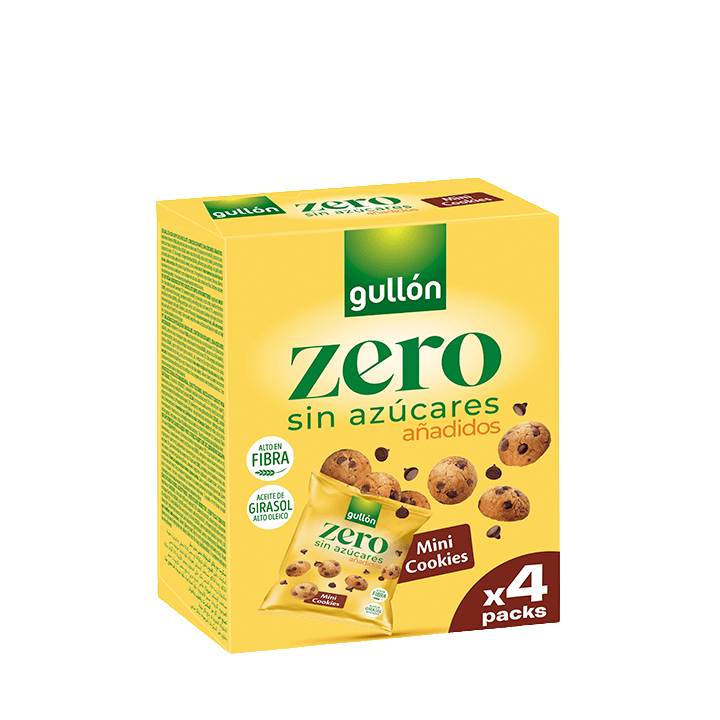 Mini Keks mit Schokolade 40 g x 4 Gullón | Distribución Mayorista