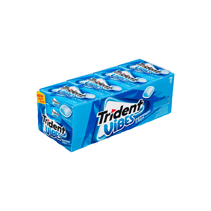 Kaugummi Trident Vibes Minze 21 g | Distribución Mayorista