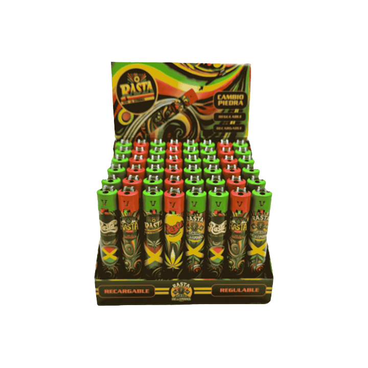 Rasta Round Marihuana Aanstekers | Distribución Mayorista
