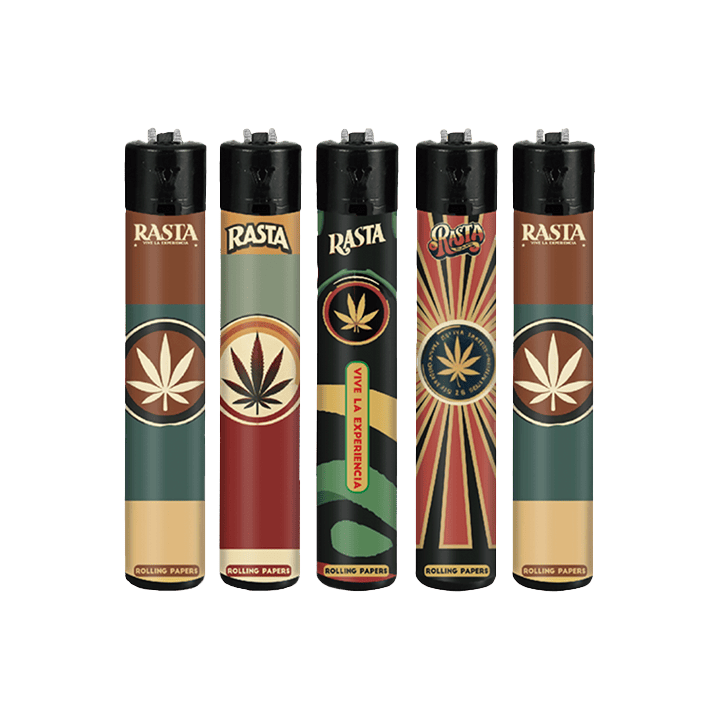 Rasta Round Marihuana Feuerzeugen - Distribución Mayorista