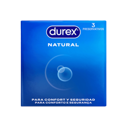 Durex Natural 3 uds - Distribución Mayorista