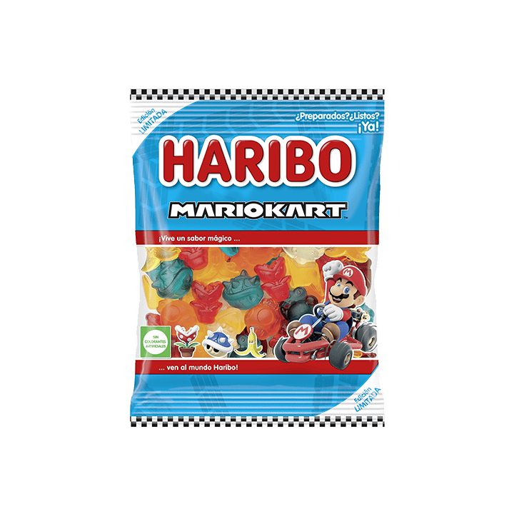 Haribo Gummies Mario Kart 80 g | Distribucion Mayorista