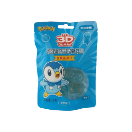 Pokemon Juice 3D Gummy Candy Strawberry Flavor 56 g | Distribucion Mayorista