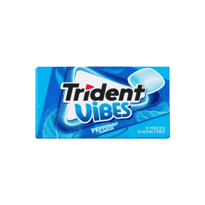 Chewing-gums Trident Vibes Menthe 21 g | Distribución Mayorista