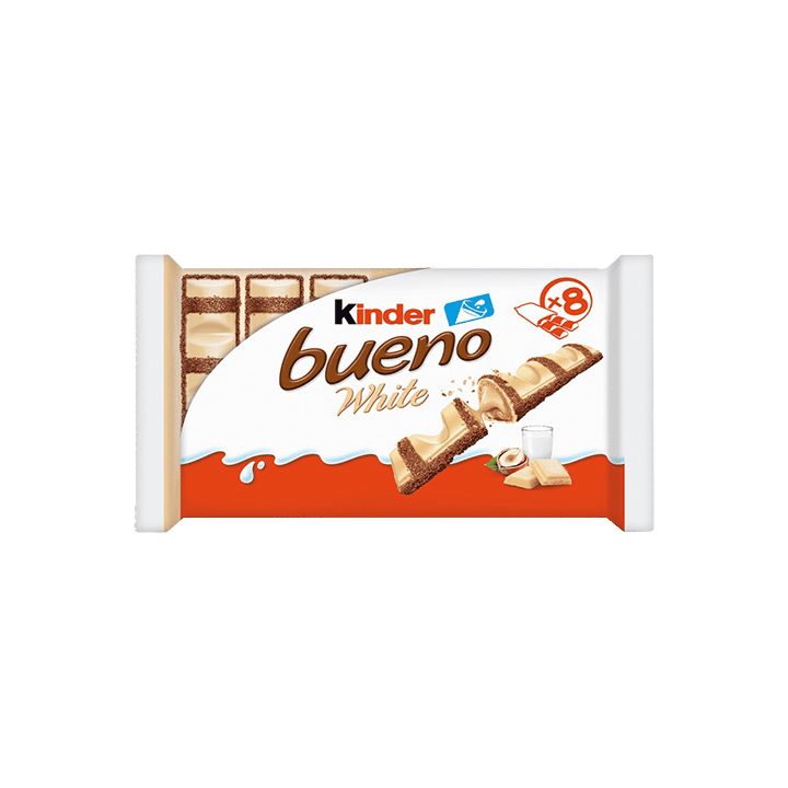 Kinder Bueno Bianco 39 g T8 | Distribucion Mayorista