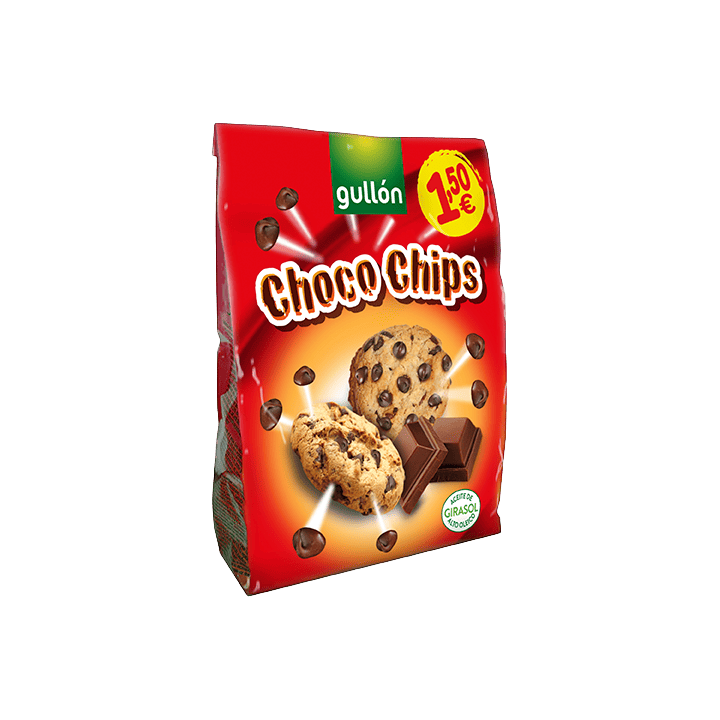 Choco Chips 175 g Gullón marked €1.50 | Distribución Mayorista