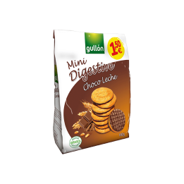 Mini Digestive melkchocolade 160 g Gullón prijs 1,50 € | Distribución Mayorista