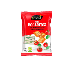 Snatt's Tomate y Orégano 35g Grefusa - Distribución Mayorista