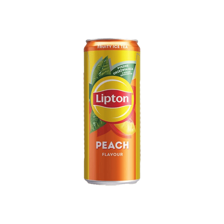 Lipton Peach 330 ml Sleek Import | Distribucion Mayorista