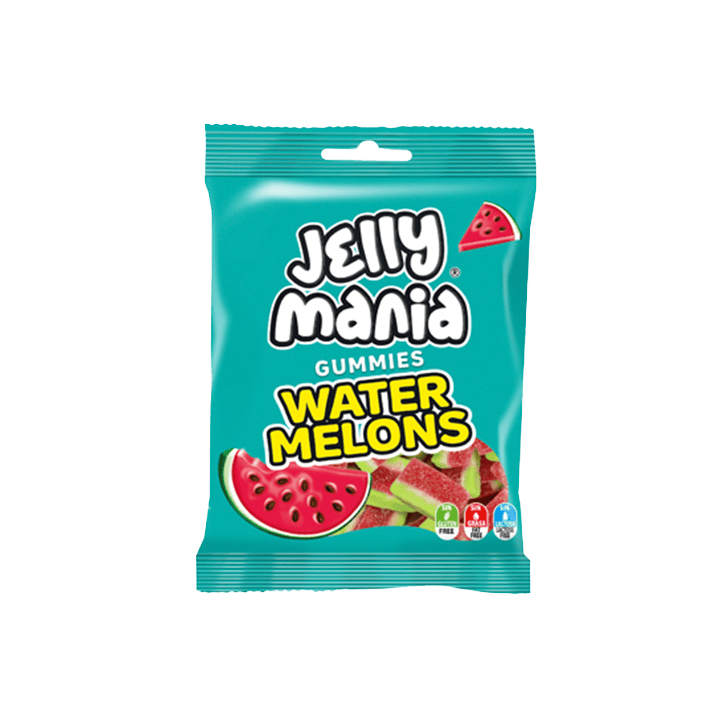 Sour Watermelons Halal 100 g Jake | Distribución Mayorista